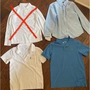 Boys Vineyard Vines / Johnnie-O lot Size 7